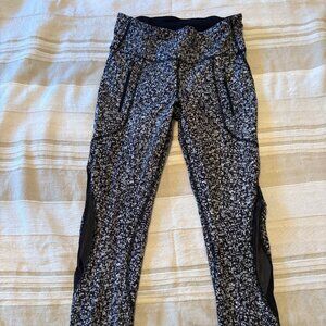 Lululemon Pace Wunder Under Hi-Rise Leggings – Daisy Dust Alpine, Size 6